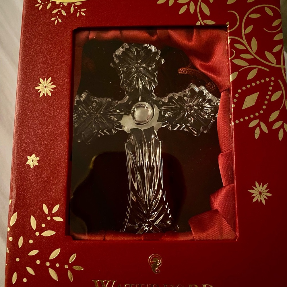 Waterford Crystal Cross Ornament